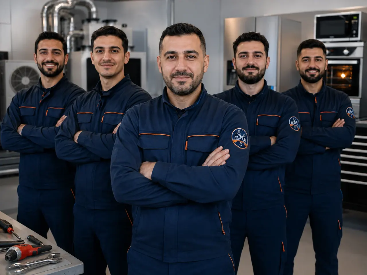 Profesyonel teknik servis ekibi